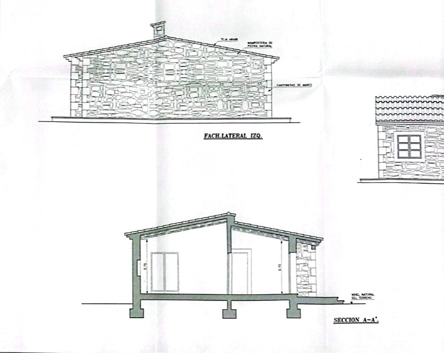 Plano Fachada Lateral